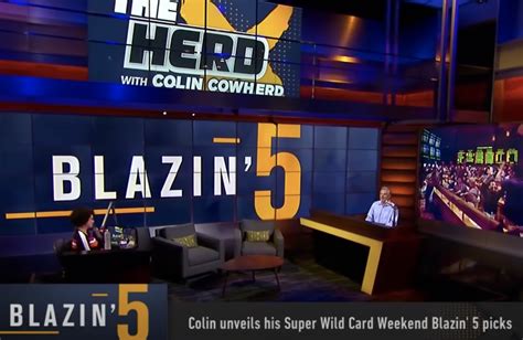 pick five|colins blazing five picks today.